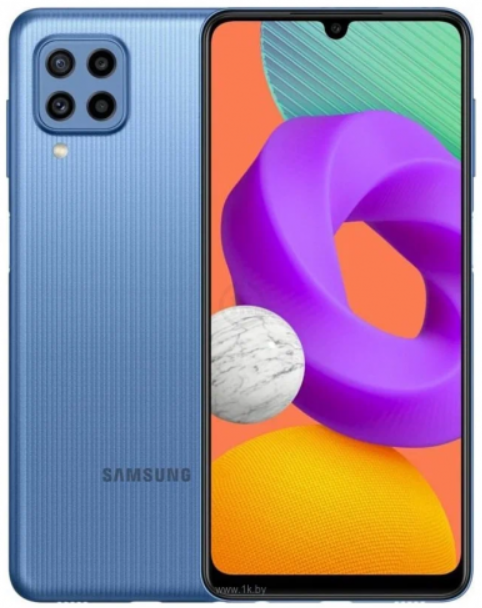 Смартфон Samsung Galaxy M22, 128 Гб, синий
